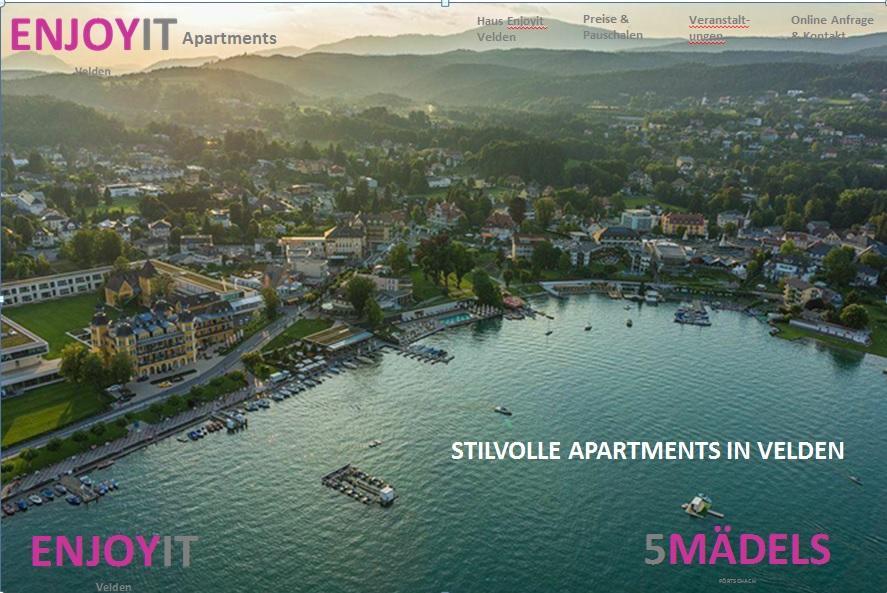 Apartamento Enjoyit-Ws Velden am Wörthersee Exterior foto